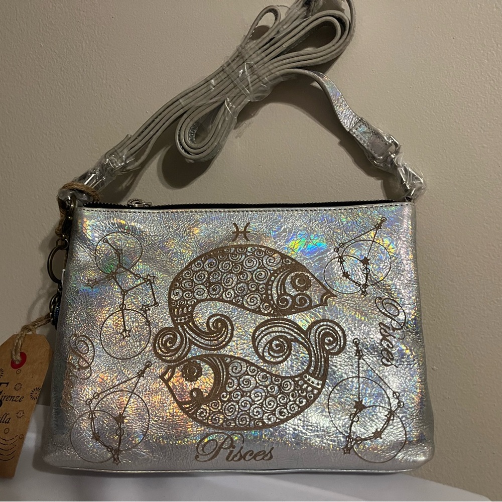 Firenze Bella Silver Pisces Women's Bag